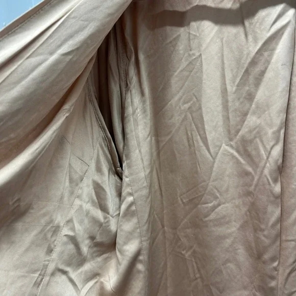 Torrid Stretch Sequin Long Line Open Front Blazer Jacket Size 2X Rose Gold NWT - Picture 7 of 9